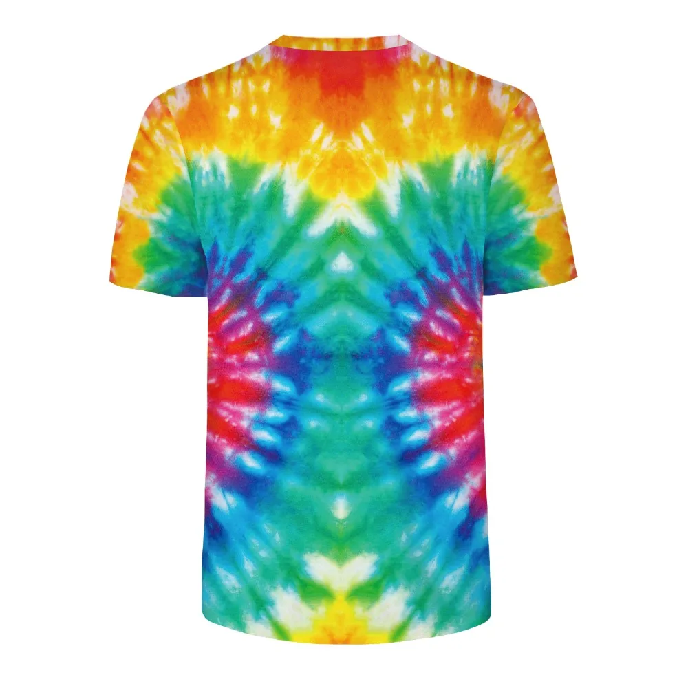 Tie Dye Футболка Топ Футболка Tye Die музыкальный фестиваль хипстер Инди Ретро для мужчин и женщин Летняя футболка