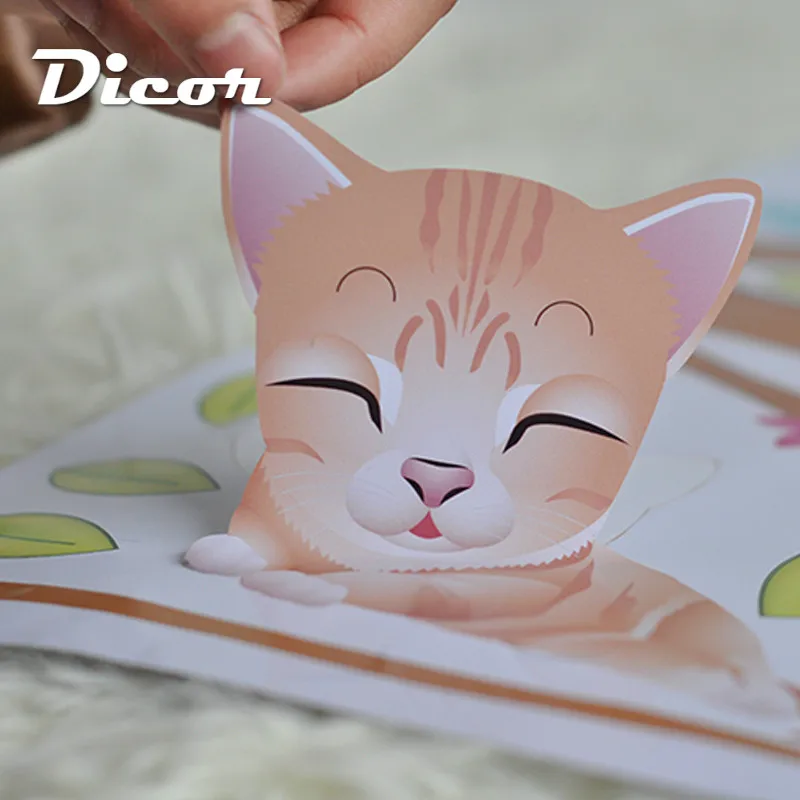 DICOR DIY милые качели девушка наклейки на стену для детей комнаты Декор дома