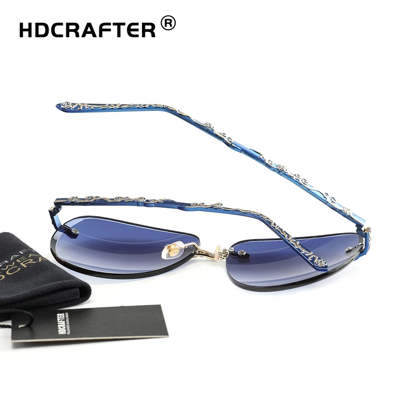 HDCRAFTER женские солнцезащитные очки женщина Винтаж брендовые дизайнерские для