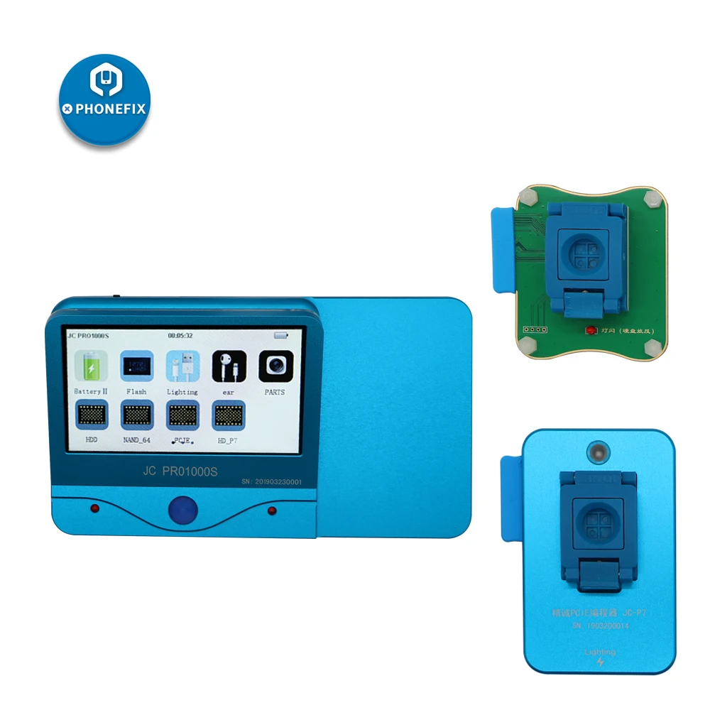 JC Pro1000S JC P7 PCIE NAND программатор 32/64 бит HDD Read Write Repair Tool для iPhone 7 7 P 6 6S 6P 6SP 5 4 все iPad Unlock