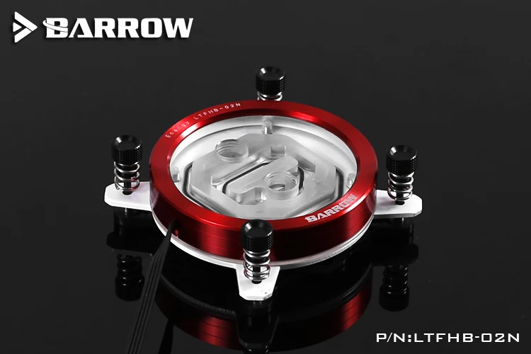 Barrow Energy серия INTEL cpu водоблок Supreme Edition для LGA-115X 1150 1151 1155 1156 cpu водоблок белый - Цвет лезвия: Red Surface