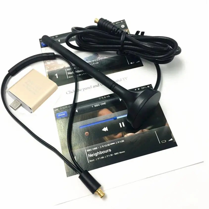 ТВ-тюнер DVB-T2 Tv-ontvanger HD Digitale usb-ключ для ПК/ноутбука Windows SP29 Прямая поставка |