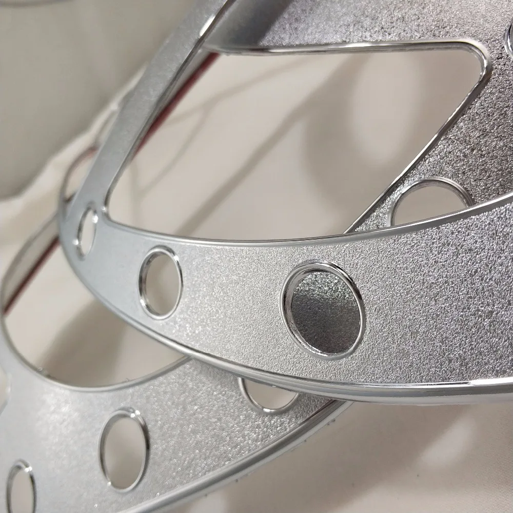

Chrome Headlight Cover Trim For Toyota AN40 INNOVA 2004-2010 Head Lamps Shell Frame Decoration Car Accessories