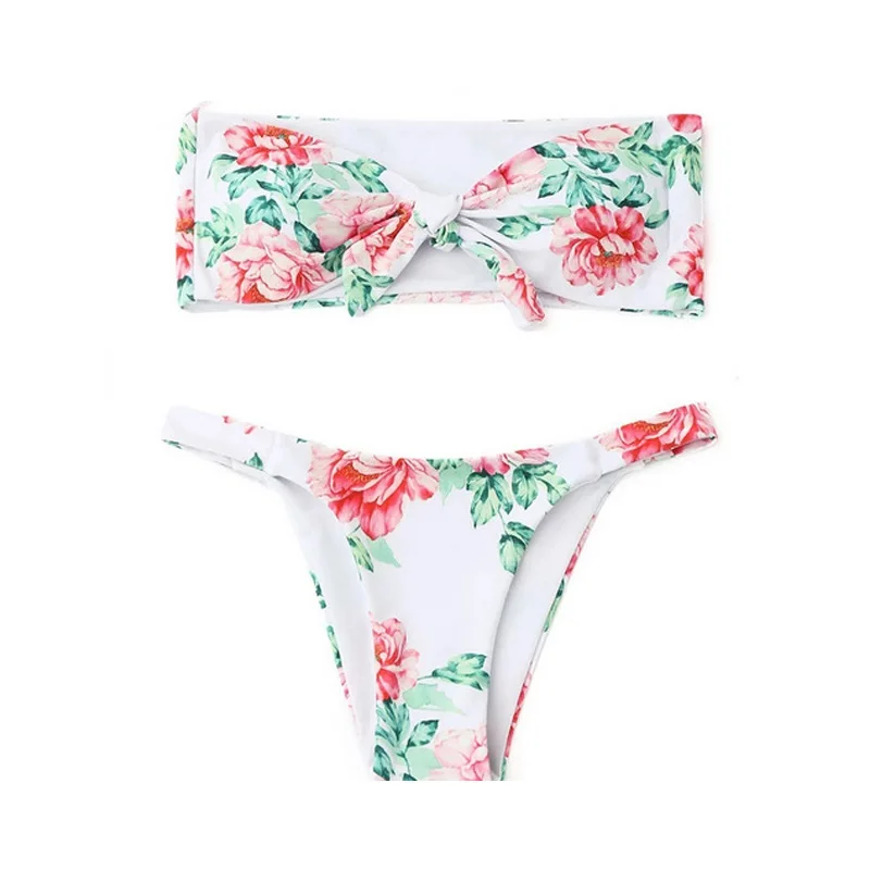 Для женщин бикини набор сексуальные трусики Тонг с низкой посадкой Biquini