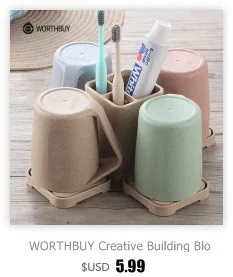 WORTHBUY креативный держатель для зубной щетки 304 из нержавеющей стали держатель зубной щетки настенный держатель для зубной пасты аксессуары для ванной комнаты