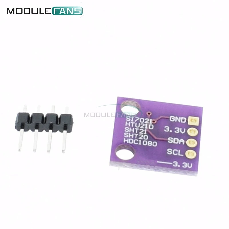 Датчик температуры и влажности Φ I2C Замена модуля SHT21 SI7021 HDC1080|module i2c|module temperaturemodule