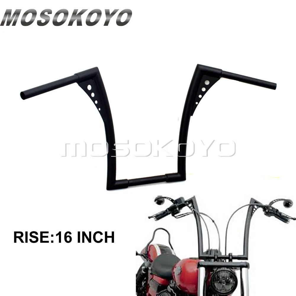 Пользовательские 12 &quot16&quot подъем APE вешалка руль 1 1/4 &quotЖир Бар 34 1/2&quot широкая