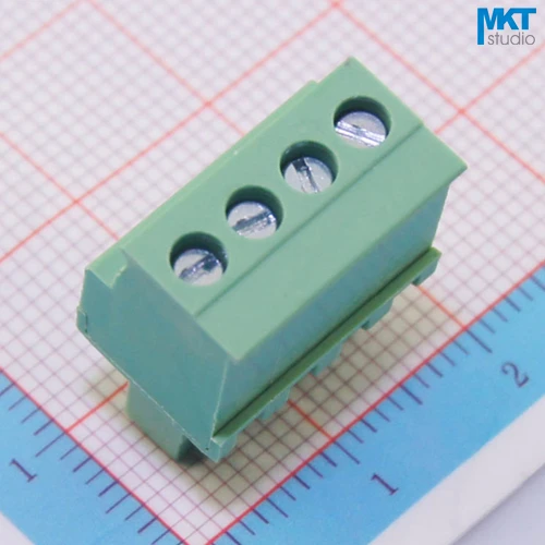 10 шт. 4P b-тип прямой женский подключаемый PCB Электрический винтовой клеммный блок