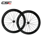 25 мм ширина карбоновые 60 мм трубчатые велосипедные колеса с Novatec D791SBD792SB дисковый тормозной концентратор CN 424 спицы