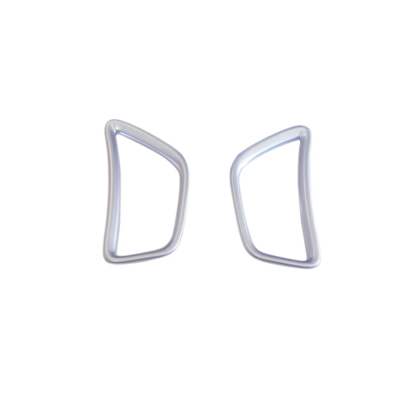 Стайлинг автомобиля 2 шт. ABS Матовая Внутренняя Передняя Верхняя Рамка