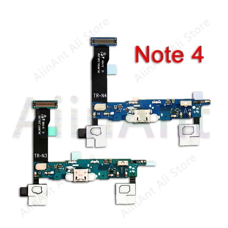 Зарядная док-станция с USB-портом и гибким кабелем для Samsung Galaxy Note 4 N9100 N910A N910L N910S N910K