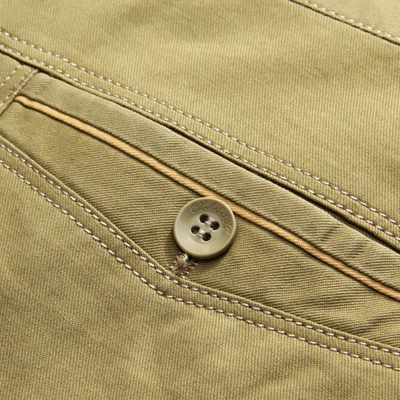 2018 Весна Для мужчин хаки Cargo Pant тренировки зима Повседневное брюк 38 40 Размеры