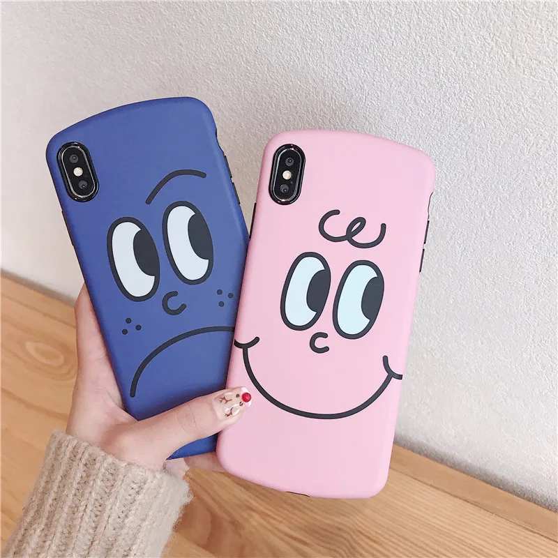 Чехол для телефона GlamPhoneCase с милыми мультяшными большими глазами и смайликом iphone