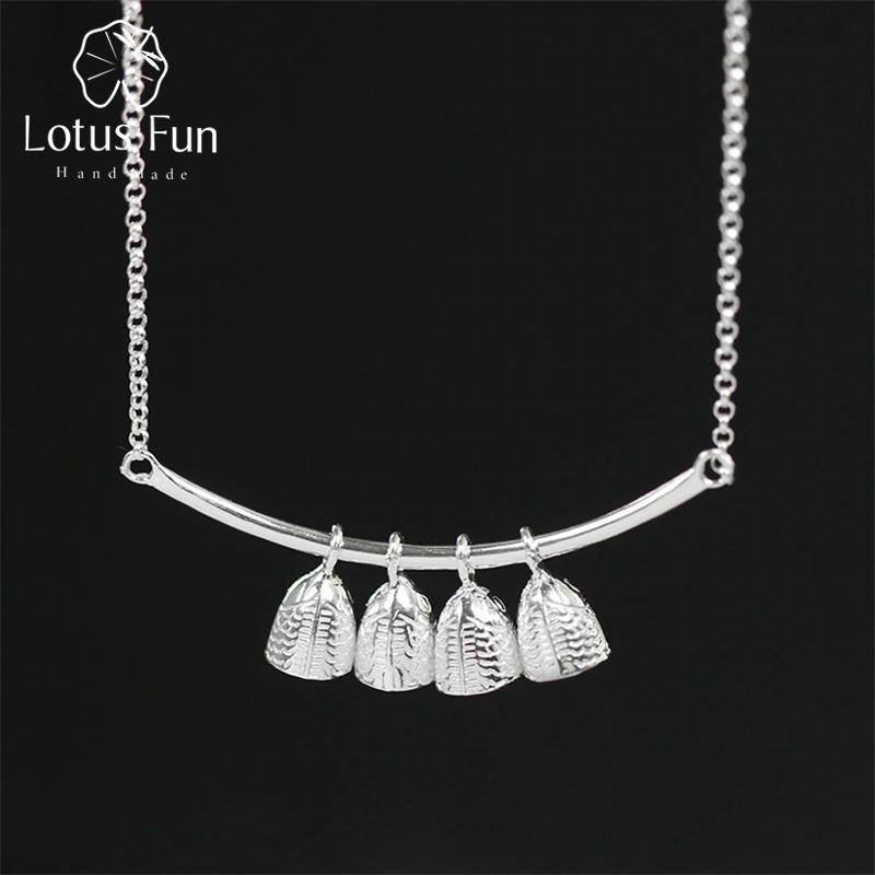 Lotus Fun реальные стерлингового серебра 925 природных ручной дизайнер ювелирных