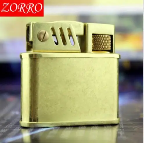 Зажигалки Zorro оригинальная керосиновая Зажигалка из чистой меди подарок для