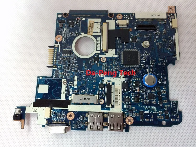 Материнская плата KEFU для ноутбука Acer Aspire One D260 LA 5651P с процессором NAV50 полный тест