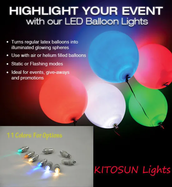 10Pieces/ Lot Multi-color Coin Battery Operated Frozen Party Decoration Micro Mini Led Balloon Lights For Crafts