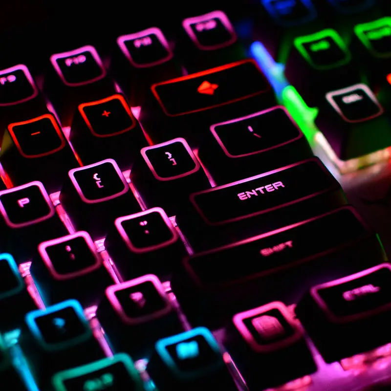 104 ключей Corsair ROG с подсветкой, набор ключей с принтом Artisan для Corsair K70 RGB K65 K95, Механическая игровая клавиатура Strafe