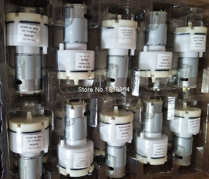 -Микровакуумный насос 70KPA DC12V 24V низкий уровень шума большой разделитель потока
