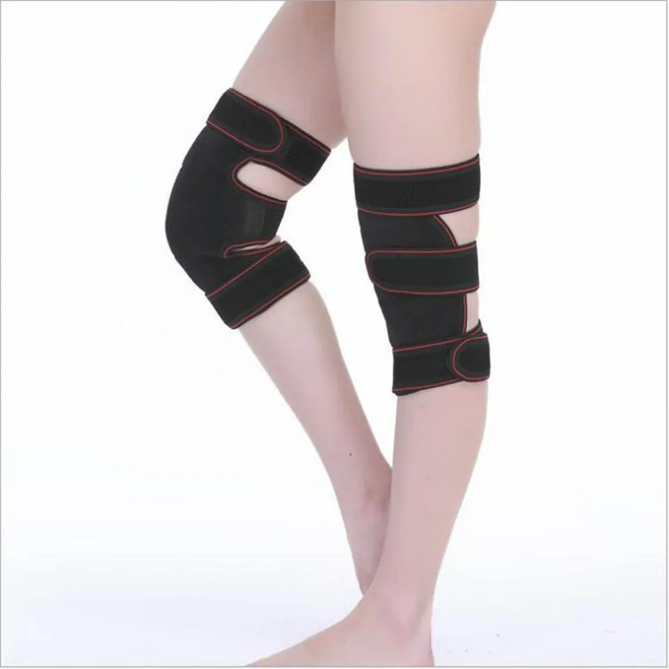 

Tourmaline Knee Support Knee Brace Sleeve Magnetic Therapy Basketball Volleyball Knee Protector Medical Belt Bandage Wrap