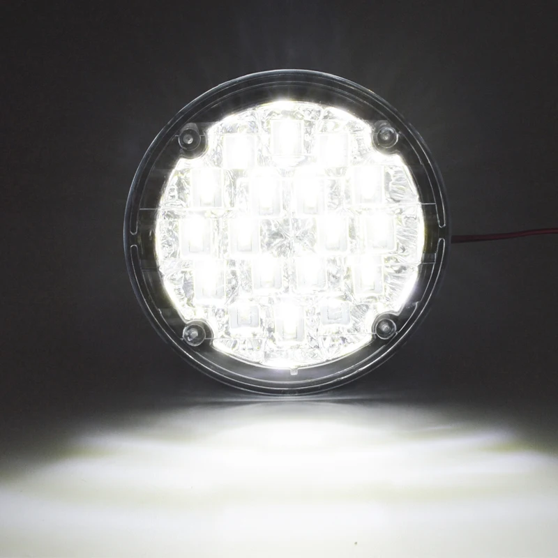 2 шт. супер яркий 18 LED Автомобильный свет Белый DRL светодиодные дневные ходовые