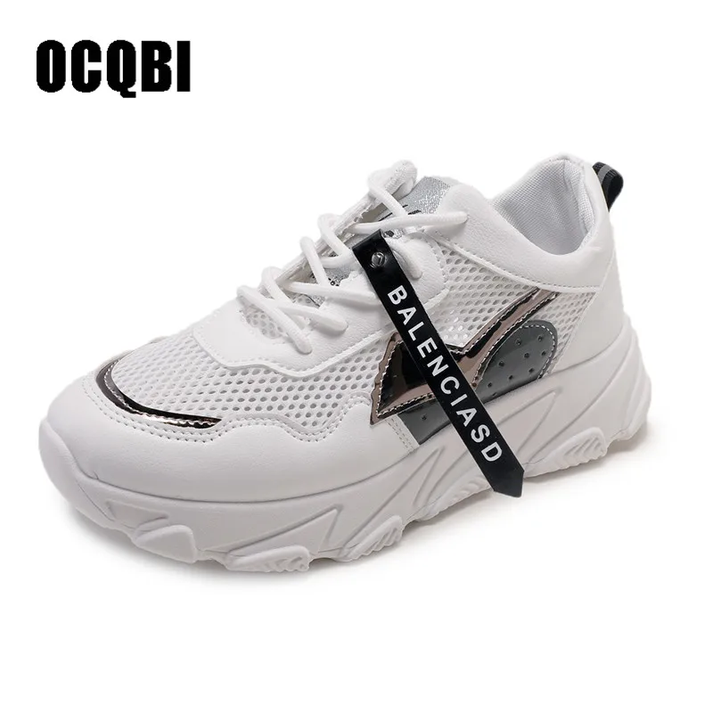 

Women Shoes 2019 Fashion Spring Air Mesh Flats Lace Up Ladies Woman Sneakers Tenis Feminino casual Cross-Tied Mixed Colors Shoes