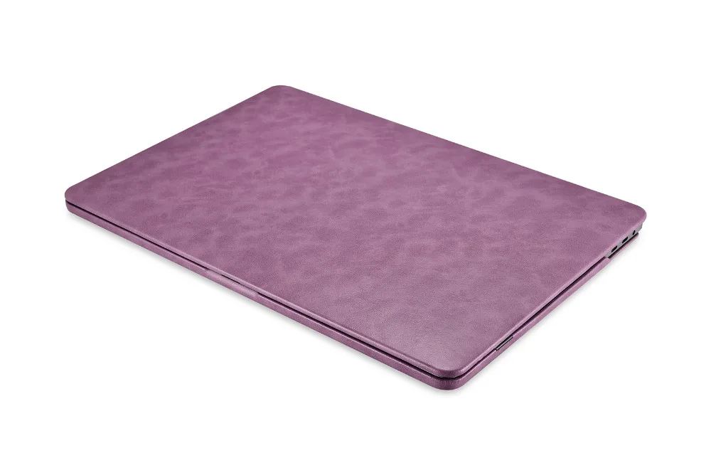 Icarer ноутбук чехол для Apple Macbook Pro 13 15 дюймов A1706 A1708 A1989 A1707 A1990 тонкий из искусственной кожи в виде ракушки