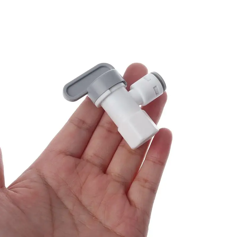 

Tank Angle Ball Valve 1/4'' Tube For RO Reverse Osmosis Filter System Purifier