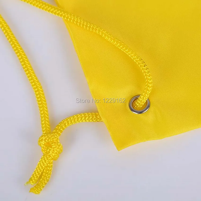 Индивидуальная сумка на шнурке из полиэстера (300 шт./лот) 30x45 см рекламная