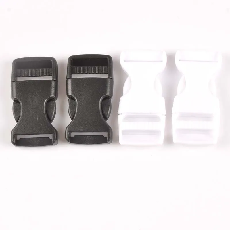 6 шт 25x46 мм Пластиковые Контурные боковые застежки для Паракорда, браслета, рюкзака, одежды, сумки, декор CP2141