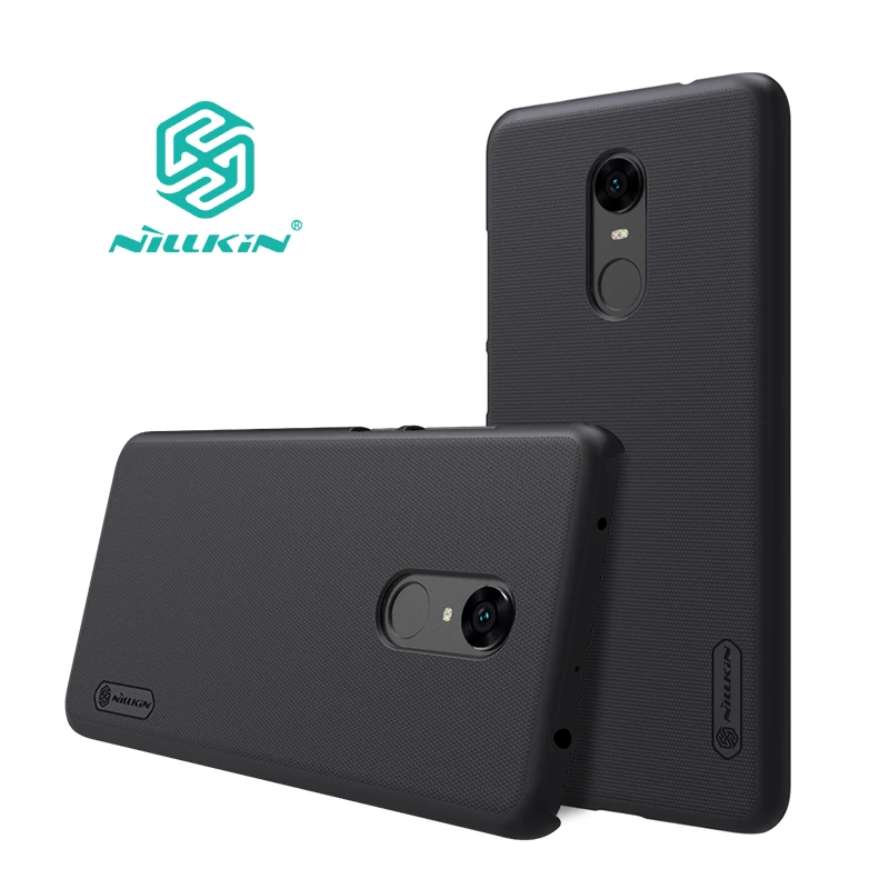 Redmi 5 плюс Чехол Nillkin матовый PC жесткий задняя крышка с подарком Экран протектор