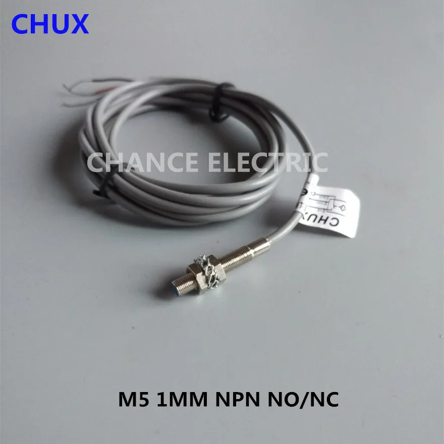 3 провода постоянного тока NO/NC Индуктивный бесконтактный переключатель NPN M5