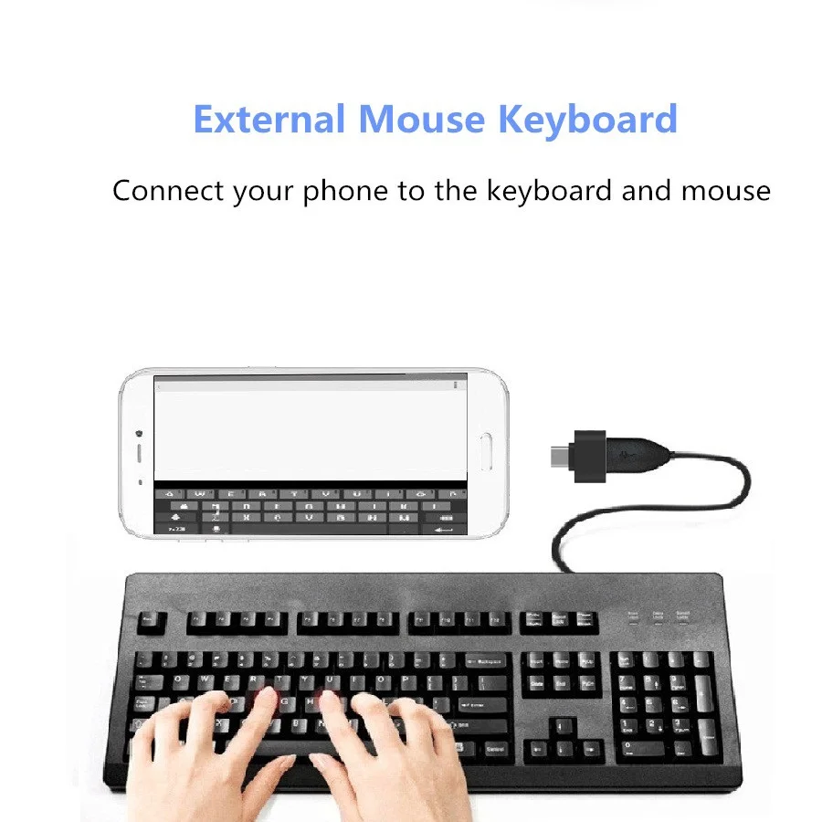 Адаптер Micro USB Male 2 0 Female OTG для HUAWEI Honer 6/6 Plus/7/8/9/9 I OTG|Переходники и адаптеры| |