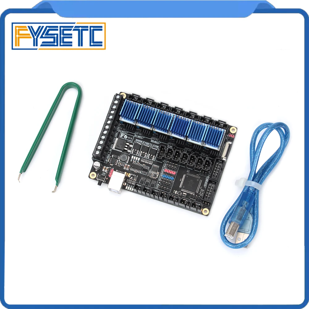 Шаговый Драйвер FYSETC TB67S109 6 шт. + плата F6 V1.3 универсальное решение для электроники