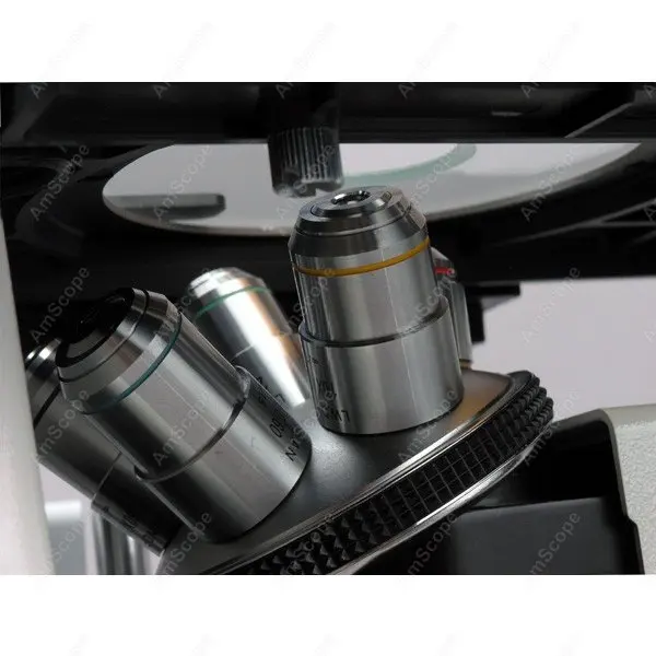 EPI флуоресценция AmScope поставки 40X 900X фазовый контраст Инвертированный микроскоп