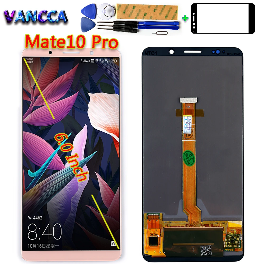 Vancca 6 0 дюймовый ЖК дисплей для Mate 10 Pro 2160*1080 кодирующий преобразователь сенсорного