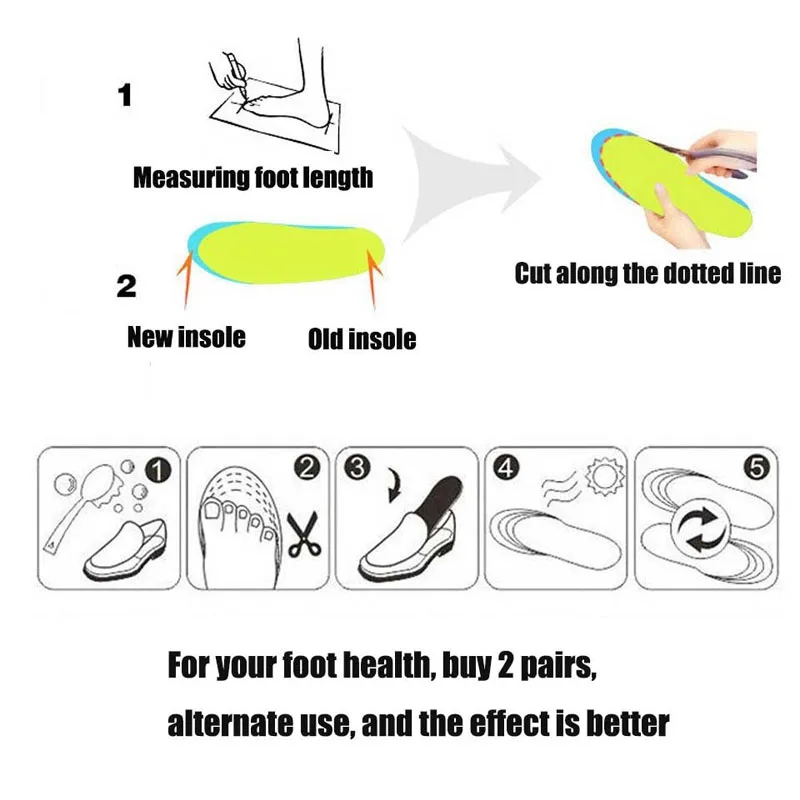NANCY TINO Unisex Orthotic Arch Support Sport Shoe Pad Running Gel Insoles Insert Cushion for Men Women Foot Care | Обувь