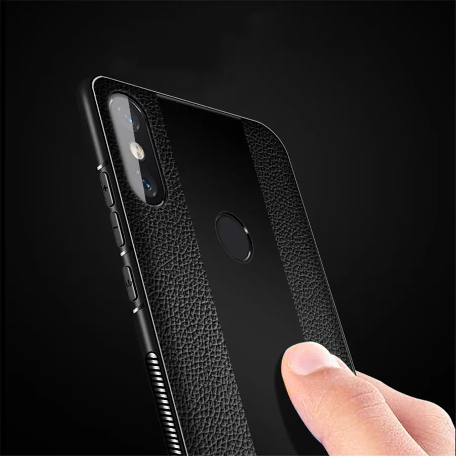 Чехол для телефона xiaomi redmi 6 Pro из искусственной кожи note 7 мягкий чехол ТПУ 6A note7 Capa |