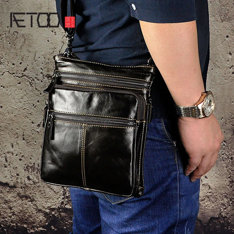 AETOO масло воск кожа международная торговля ретро мужские 9 дюймов планшетный ПК