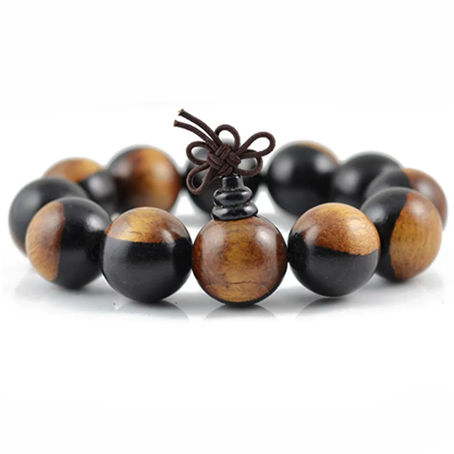 SEA MEW модные бусины Будды подлинный эбеновый шарм браслеты для женщин и мужчин