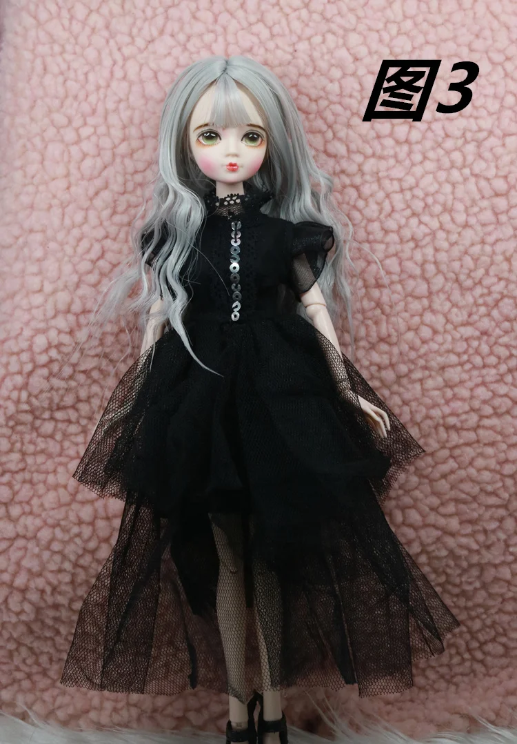Дешевые blyth BJD кукла Косметика diy 29 см высокий подарок кукла с одеждой