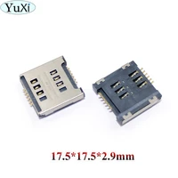 yuxi for lg d285 optimus l65 d325 l70 d380 l80 e455 e615 e715 l5 p715 l7 ii t370 t37 dual sim sim card connector