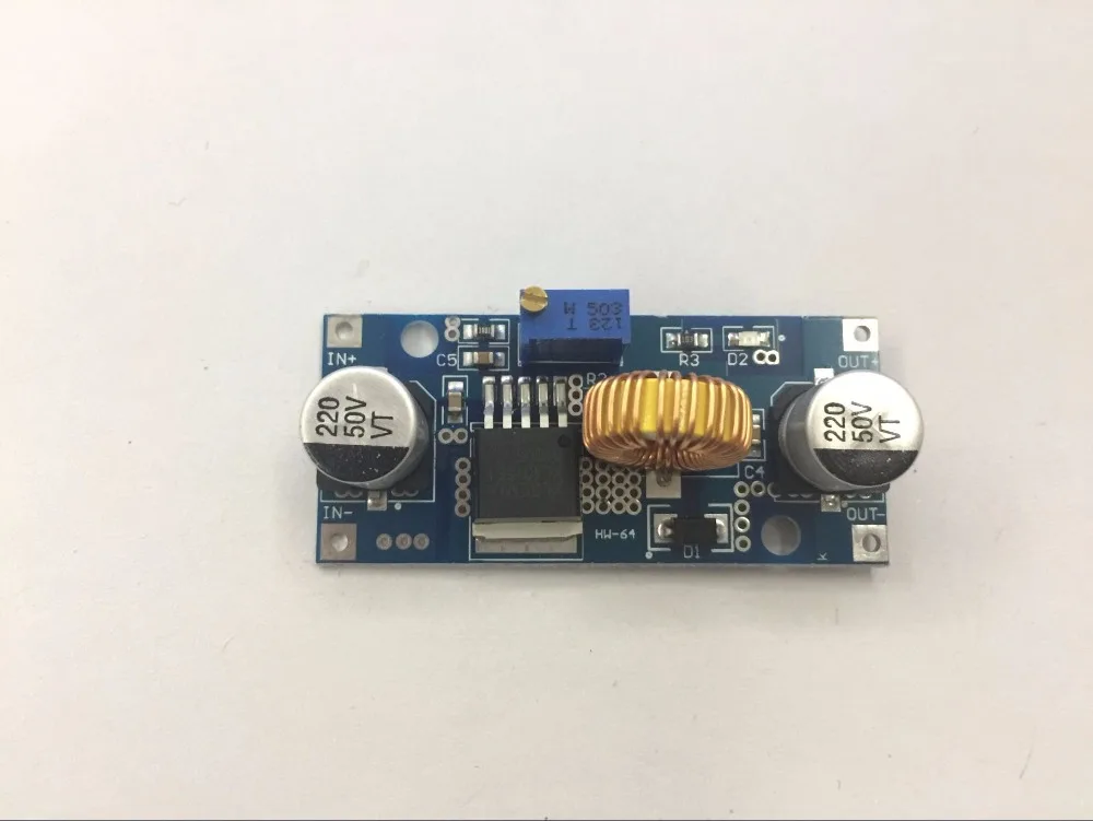 5A DC-DC понижающий Регулируемый Модуль питания литиевая зарядка XL4015 4 ~ 38V 96% DC модуль