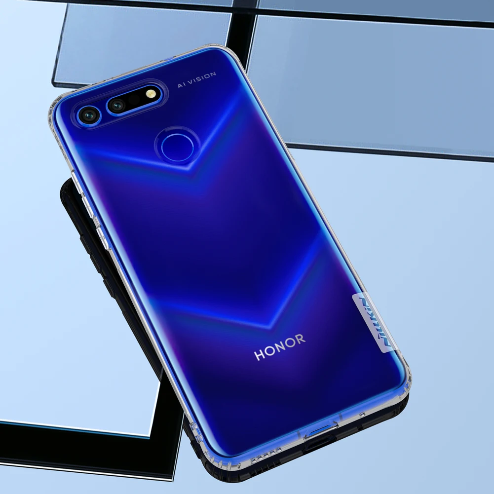 Чехол для huawei Honor View 20, Nillkin, серия природы, прозрачный мягкий чехол из ТПУ для huawei Honor V20 View 20, 6,4 дюйма