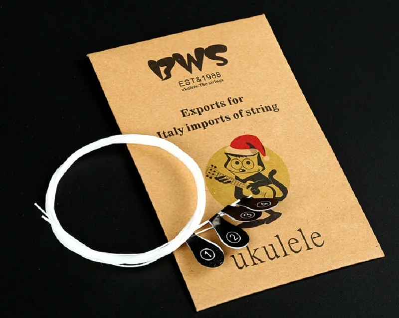 Струны для укулеле Nylon Ukelele Bass String белые струны Aquila гитара из углеродного волокна 4