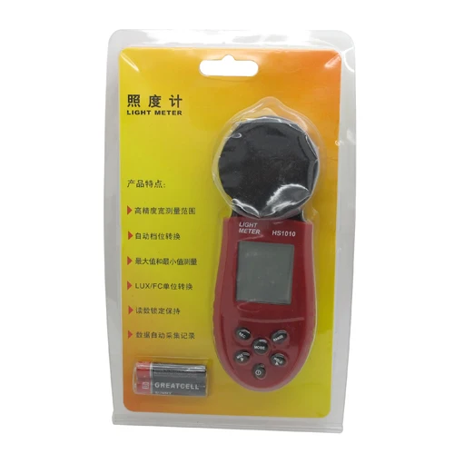HS1010 1 8 &quotLCD Цифровая освещенность светильник метр Люкс тестер 1lux ~ 200000lux|light meter