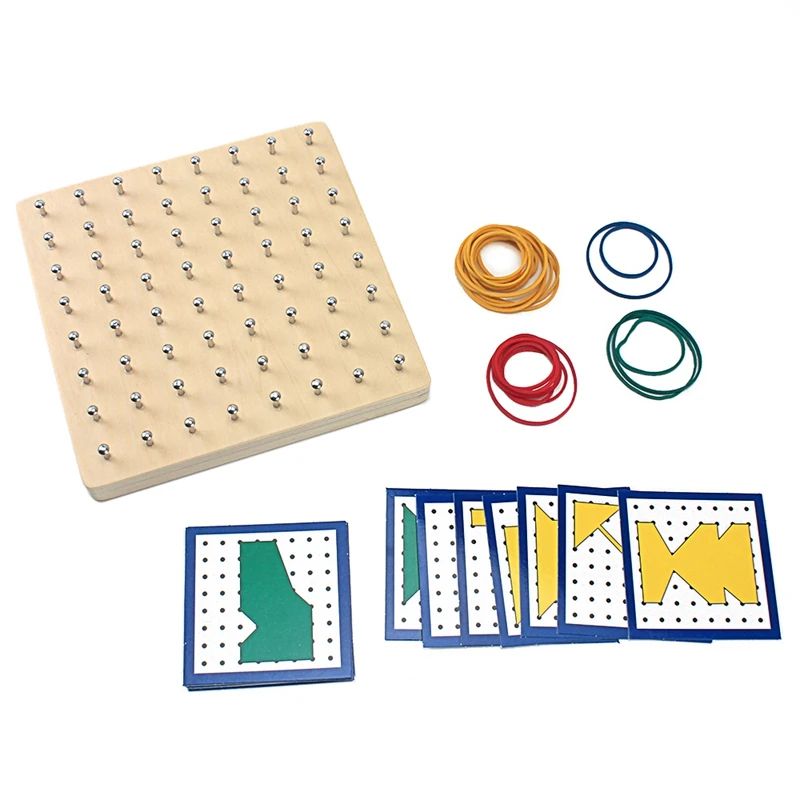 Деревянная креативная графическая резиновая железная доска для ногтей