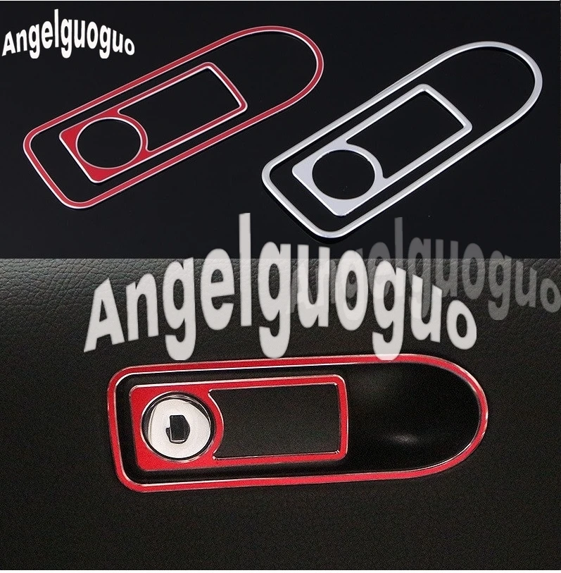 Angelguoguo автомобиля перчаточный ящик с переключателем углеродного волокна