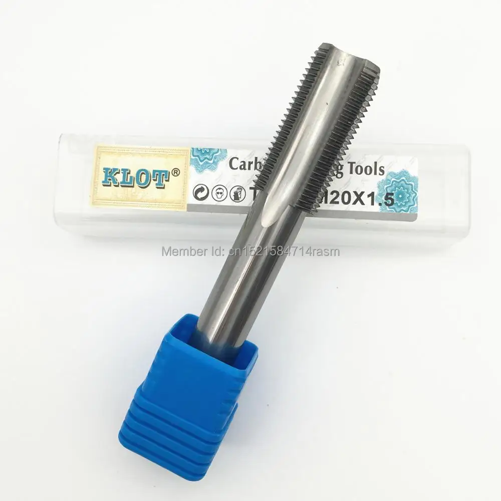 Твердосплавный станок KLOT винтовой инструмент с тонкой резьбой|plug tap|screw thread tooltap