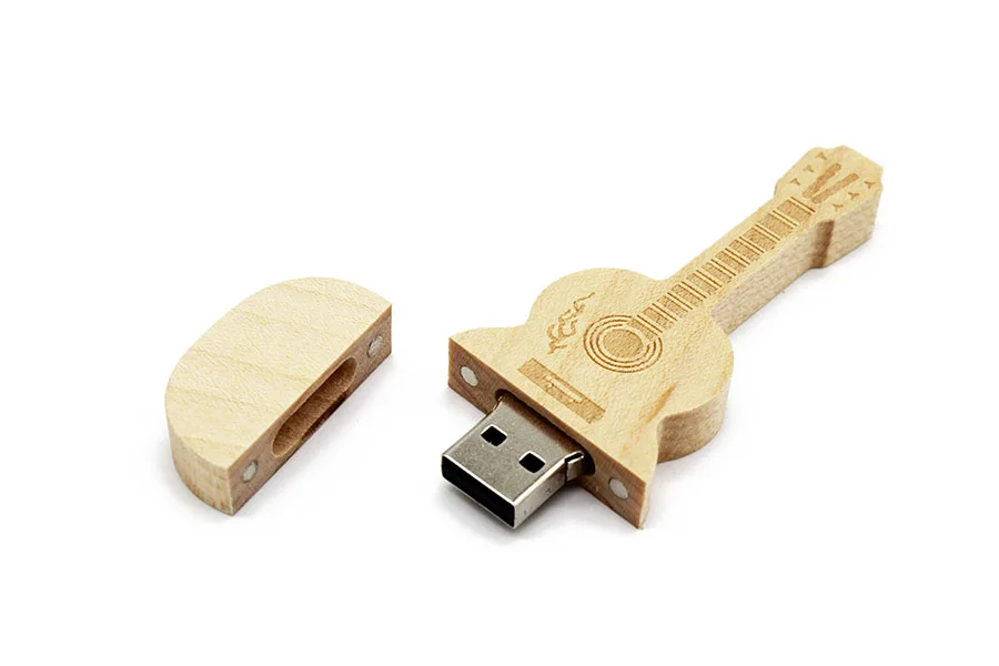 TEXT ME деревянная гитара логотип usb флеш-накопитель 4 ГБ 8 ГБ 16 ГБ 32 ГБ 64 ГБ usb 2,0 Подарочная флешка